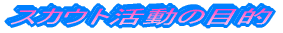 XJEg̖ړI